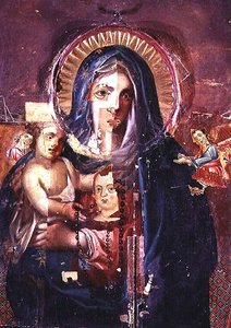 "Picasson Madonna", n. 1200 (paneeli) tekijältä Master of the Magdalene Altarpiece