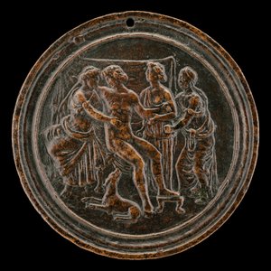 Meleager ja Atalante, 1400-luvun viimeinen neljännes.