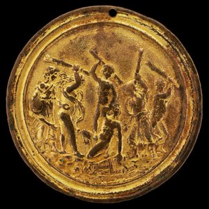 Orpheuksen kuolema, 1400-luvun neljäs neljännes.
