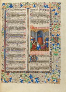 Paholaisten saarnaaminen tekijältä Master of the Oxford Hours