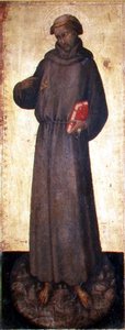 Pyhä Fransiskus (tempera paneelille)
