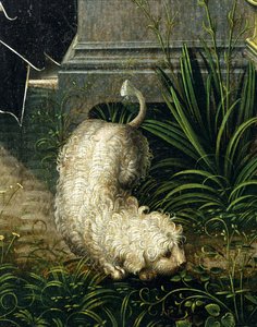 Pyhän Geryn saarna, "pastoraalisaarna" ... tekijältä Master of the View of Saint Gudula