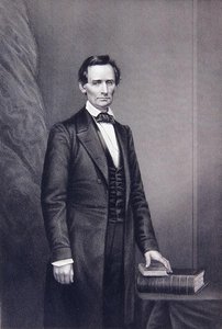 Abraham Lincoln elokuvasta The Drawing-Room Portrait Gallery of Eminent Personages tekijältä Mathew (after) Brady