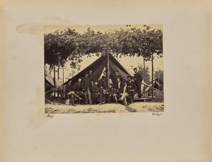 Butler ja henkilökunta tekijältä Mathew B. Brady