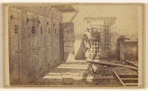 [Häkit, joissa orjuutettuja ihmisiä pidettiin] tekijältä Mathew B. Brady