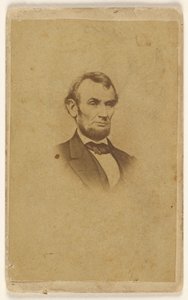 [Abraham Lincolnin kaiverrus Mathew B. Bradyn valokuvan mukaan] tekijältä Mathew B. Brady