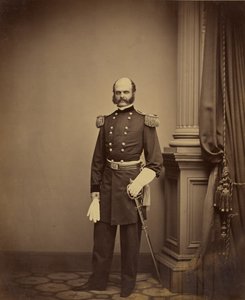 Kenraalimajuri A. E. Burnside tekijältä Mathew B. Brady
