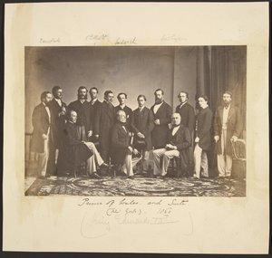 Prince of Wales ja sviitti (New York). 1860