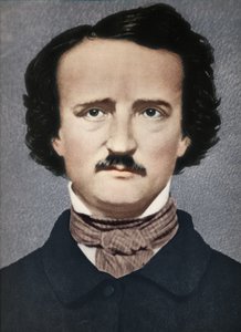 Edgar Allan Poe, c1840, 1939 tekijältä Mathew B. Brady