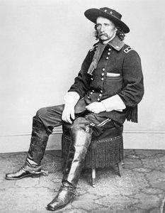 Kenraali George A. Custer (m/w kuva)