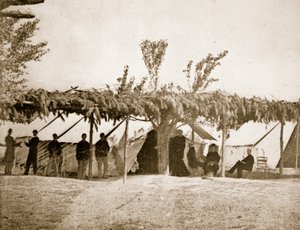 Yleinen sairaala, City Point, 1861-65 tekijältä Mathew B. Brady