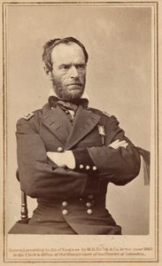 Kenraali William Tecumseh Sherman,1865 (kuva) tekijältä Mathew Brady