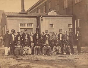 [Japanin suurlähetystö, Navy Yard, Washington, DC], 1860.