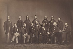 [New Yorkin terveyskomission jäsenet], n. 1860. tekijältä Mathew Brady