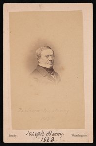 Joseph Henryn muotokuva 1797-1878, 1863. tekijältä Mathew Brady
