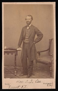 Samuel Sullivan Coxin muotokuva 1824-1889, Ennen vuotta 1889. tekijältä Mathew Brady