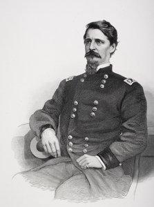 Winfield Scott Hancockin (1824-86) muotokuva tekijältä Mathew B. Brady