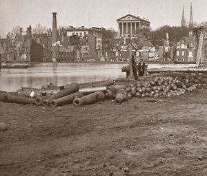 Richmondin rauniot, Virginia (m/v kuva) tekijältä Mathew Brady