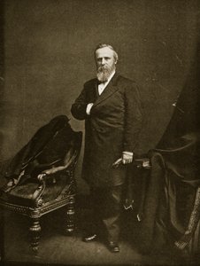Rutherford B. Hayes ennen virkaanastumistaan presidentiksi, 1877 tekijältä Mathew B. Brady