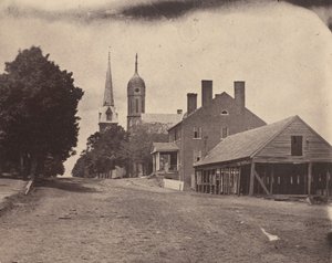 Second Corps Hospital, Washington, D.C., n. 1863. tekijältä Mathew Brady