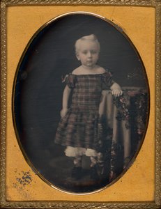 Nimetön lapsen muotokuva, 183960. tekijältä Mathew Brady