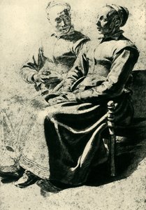 Kaksi talonpojasta, 1600-luvun puoliväli, 1943.