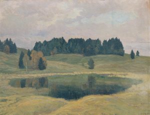 Abend am Mittenwaldsee tekijältä Mathilde Sitta Allé