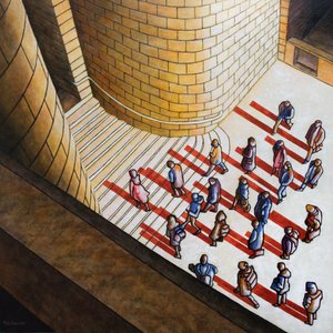 Footfall, 2018 (akryyli paneelille)