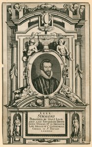 Tohtori John Donne, Lontoon St Paulin katedraalikirkon edesmennyt dekaani tekijältä Mattaus the Younger Merian