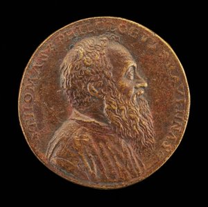 Tommaso Rangone, 1493-1577, Ravennan lääkäri [kannepuoli], 1562.