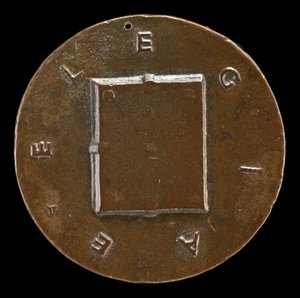 Suljettu kirja [käänteinen], c. 1446. tekijältä Matteo di Andrea de Pasti