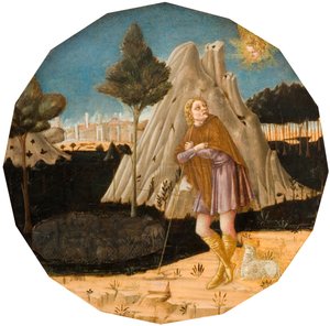 Enkeli ilmestyy Joachimille, 1500.