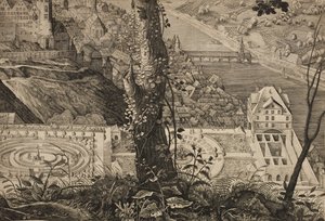 aHortus Palatinus. Heidelbergin linnan puutarha