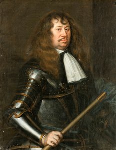 Carl Gustav Wrangelin muotokuva 1613-1676, Salmisin kreivi, 1662. tekijältä Matthaeus Merian the Younger