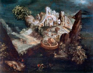 Antropomorfinen maisema, c1613-1650