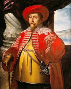 Ruotsin kuninkaan Kustaa II Adolfin muotokuva 1594-1632, 1631-1632.