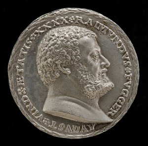 Raymund Fugger, 1489-1535, tutkija ja taiteen suojelija [kannepuoli].