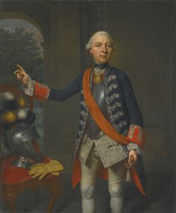 Friedrich Wilhelm Ernstin muotokuva, Schaumburg-Lippen kreivi 1724-1777, 1763