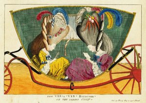 Vis-a-vis jaettu puoliksi eli naiset coop, 1776.