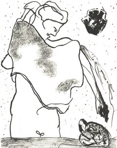 Des Bêtes" Taiteilijakirja 2, 2018 (litografia)
