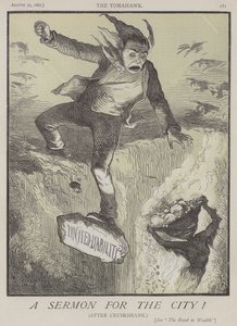 Saarna kaupungille! (väri litho) tekijältä Matthew