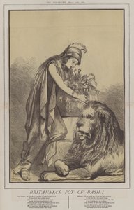 Britannian basilikaruukku! (väri litho) tekijältä Matthew