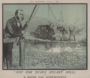 Ei Jolle (hn Stuart Mill) tai A Smithille Westminsterille (värilitho) tekijältä Matthew