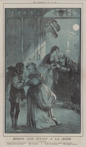 Romeo ja Julia A La Mode (väri litho) tekijältä Matthew