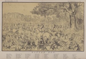 Rotten Row (väri litho) tekijältä Matthew
