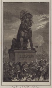 Irlannin idoli (väri litho) tekijältä Matthew