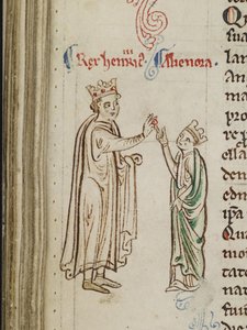 Henrik III:n ja Eleanor of Provence avioliitto Historia Anglorumista, Chronica majora