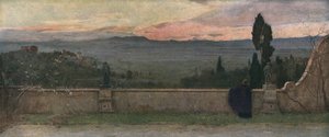 Val DArno: Ilta, c1901, c1930.