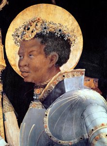 St. Maurice (yksityiskohta) tekijältä Matthias Grünewald