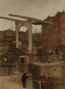 Nieuwe Haarlemse Sluis Singelissä, joka tunnetaan nimellä "Souvenir d
